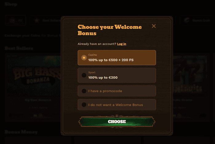 Scherm van fatpirate recensie gericht op bonusvoorwaarden